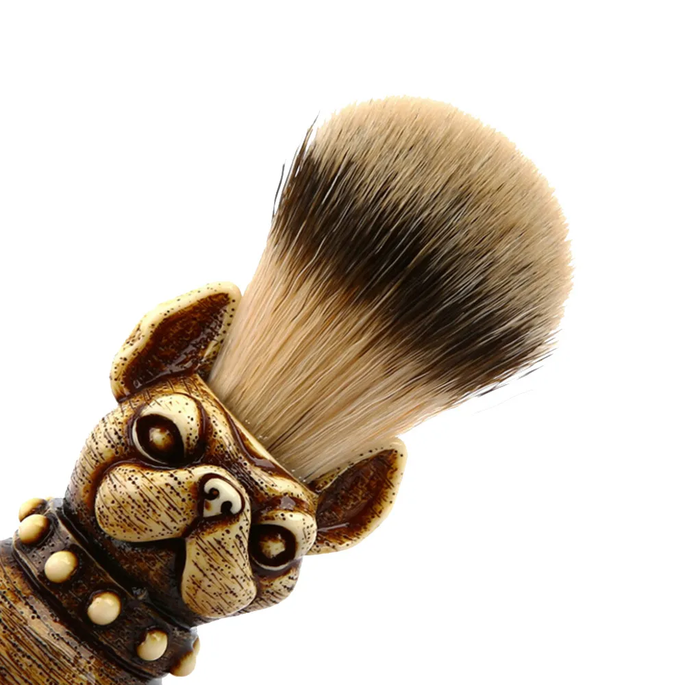 Новая мода для мужчин уход за личностью щетки для бороды Мужская кисть для бритья лучшие лошадиные волосы бритва с деревянной ручкой