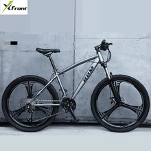 New X-Front Brand 26 inch 21/24/27 speed carbon steel downhill mountain bike one wheel bicycle outdoor travel bicicleta