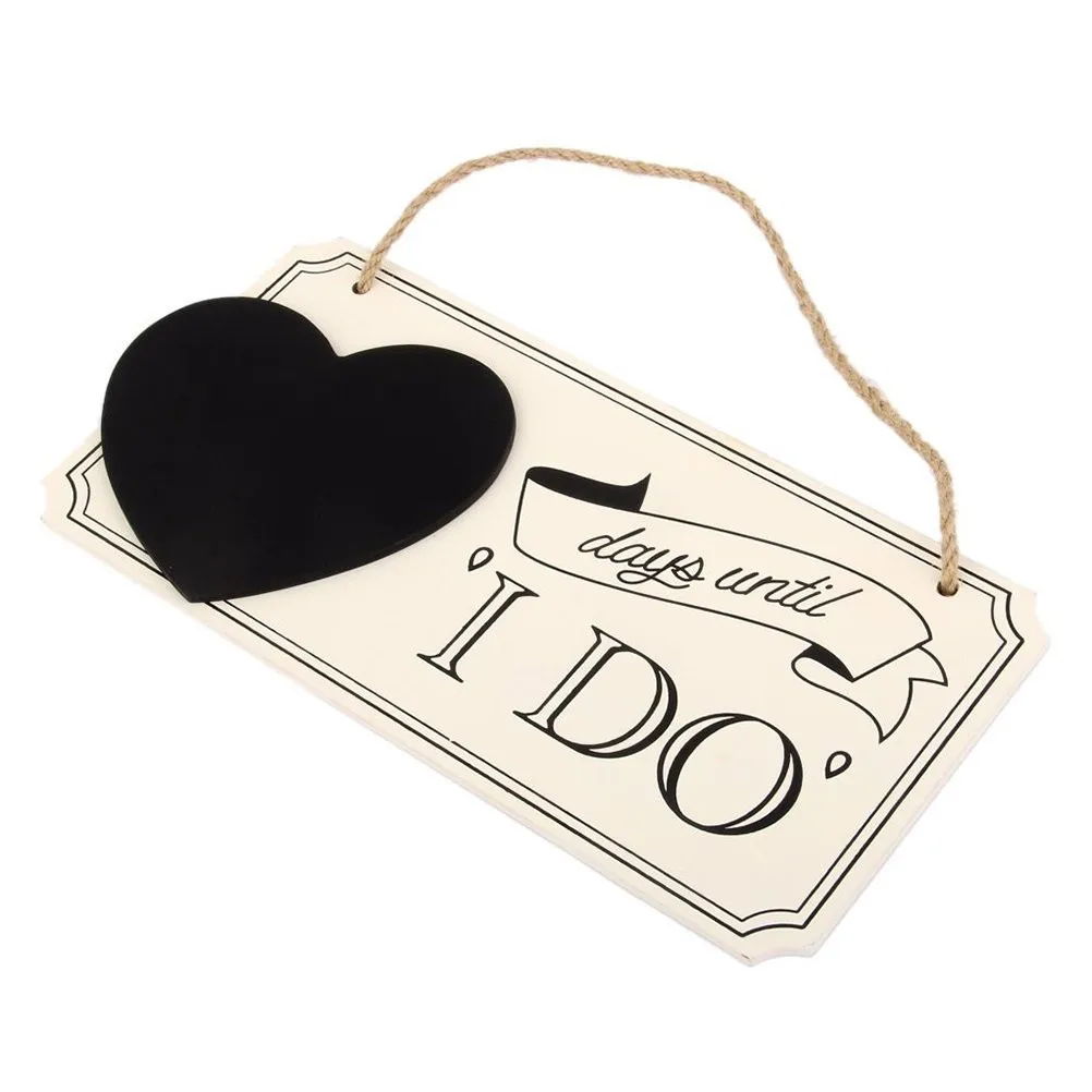 Chalkboard Decoration Supplies Mini Wooden Engagement Wedding Marriage Message Sign wedding plaque Chalk Board Party Decor#14/6