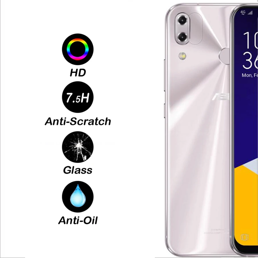 Закаленное стекло для задней камеры Asus Zenfone Max Pro M2 ZB631KL M1 ZB601KL ZB602KL 6z ZS630KL прозрачная