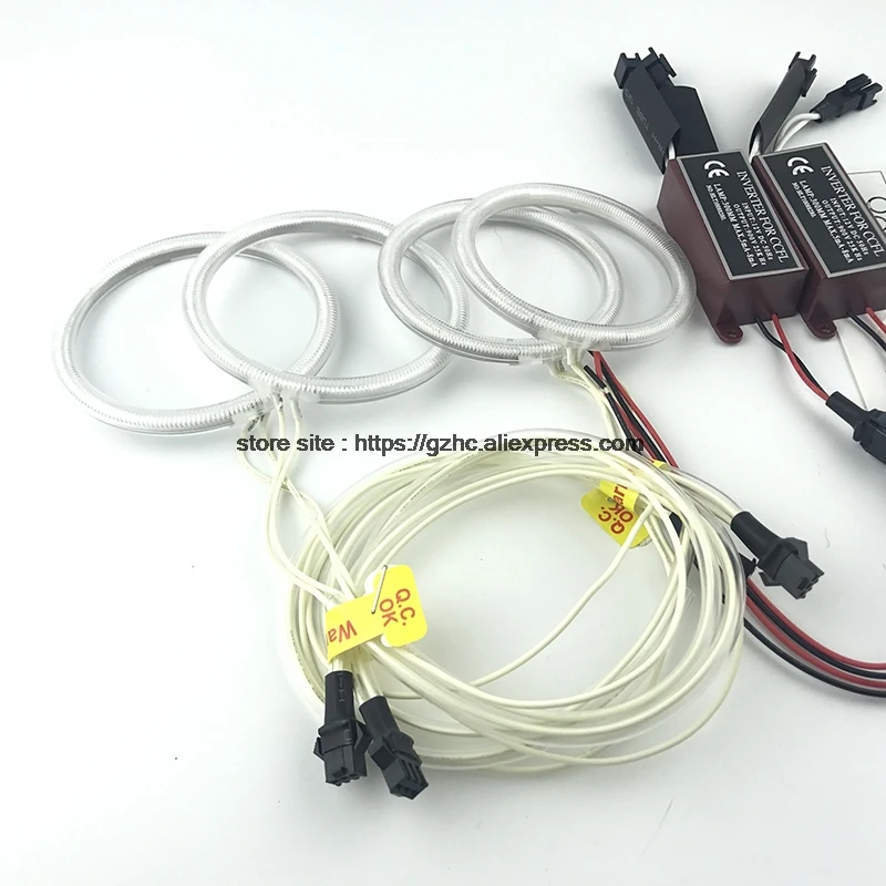 Для Ford Focus II Mk2 2004 2005 2006 2007 2008 ультра ярсветильник дневной свет DRL CCFL ангельские