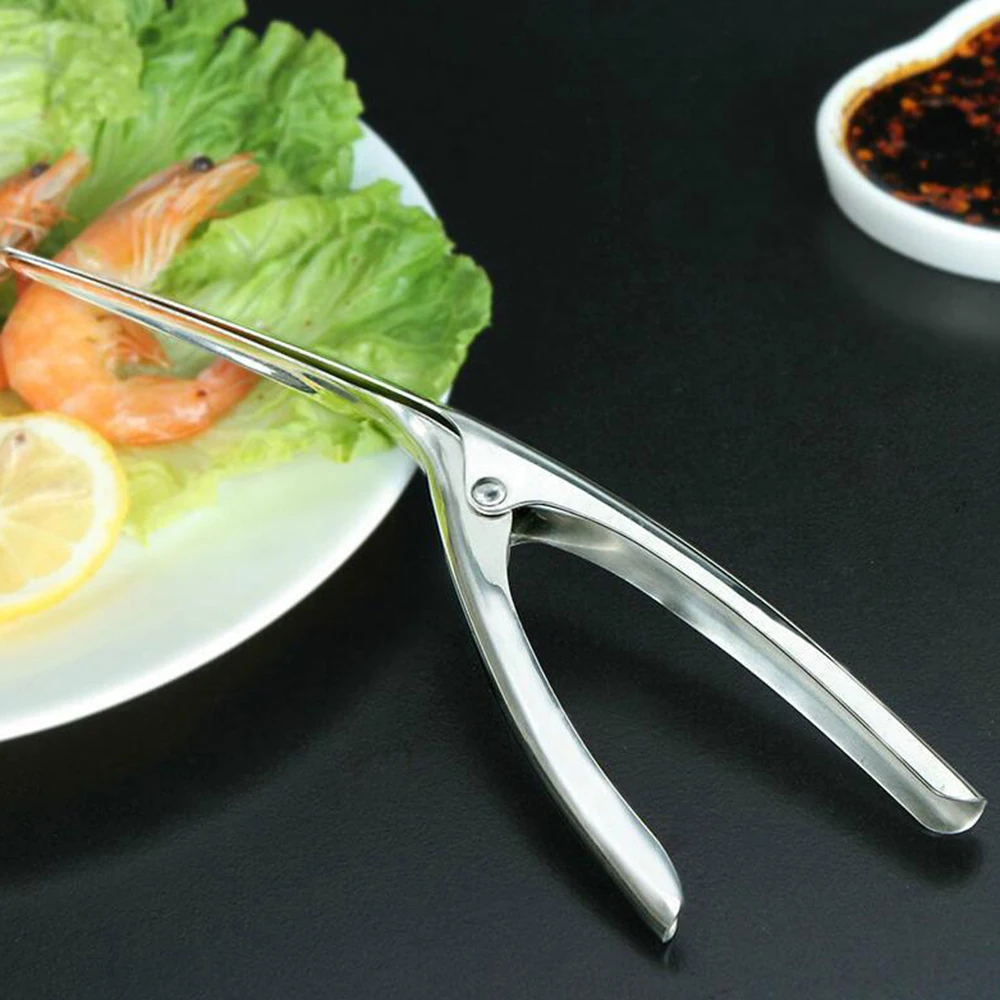 Нож для креветок из нержавеющей стали, щипцы для морепродуктов, кухонные гаджеты, Deveiner, устройство для чистки креветок, Креативные кухонные щипцы для морепродуктов s