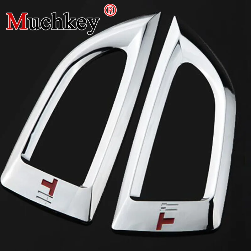 

2PCS ABS Chrome trim Signal Lamp cover Light Side Emblem decoration trim For BUICK Opel VAUXHALL ASTRA J 2009-2014 2015