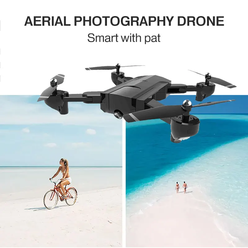 

RC Drone Helicopter 2WIFI .4G 4CH 6-Axis Gyro 1080P Drone UAV 2 Quadcopter Gift Toys Drone Dron Quadcopter