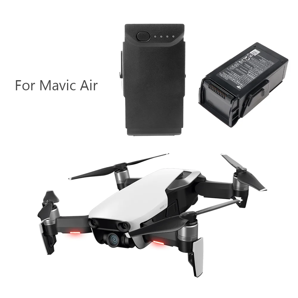 

100% Original New DJI Mavic Air Battery Refurbished by DJI Battery Max 21-min Flights Times 2375mAh 11.55V Intellige battery