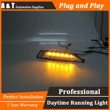 A T car styling For VW Scirocco LED DRL For Scirocco High brightness guide LED DRL