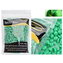 100 г жесткий воск бобы 4 аромат без полосы депиляции горячей плёнки воск ing бикини ног удаления волос Красота cera depilatoria TSLM2