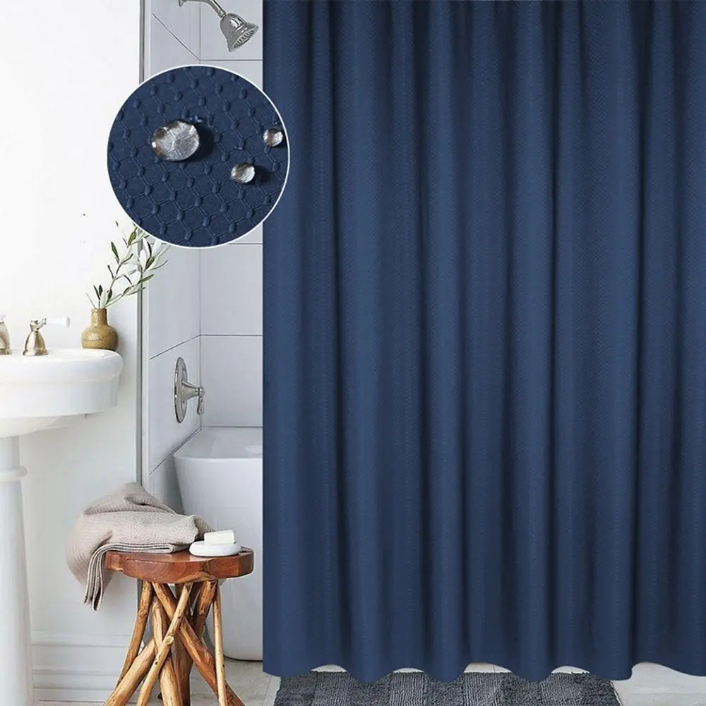 2017 Europe Shower Curtains Waterproof Mildew Plain Curtains Polyester