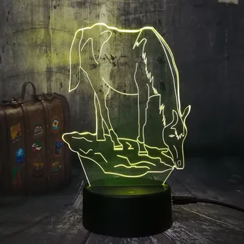 

Animal Horse 7 Colors Change RC Remote Control illusion Mood Desk Table Night Light Child Home Bedroom Decor Birthday Lamp lamp