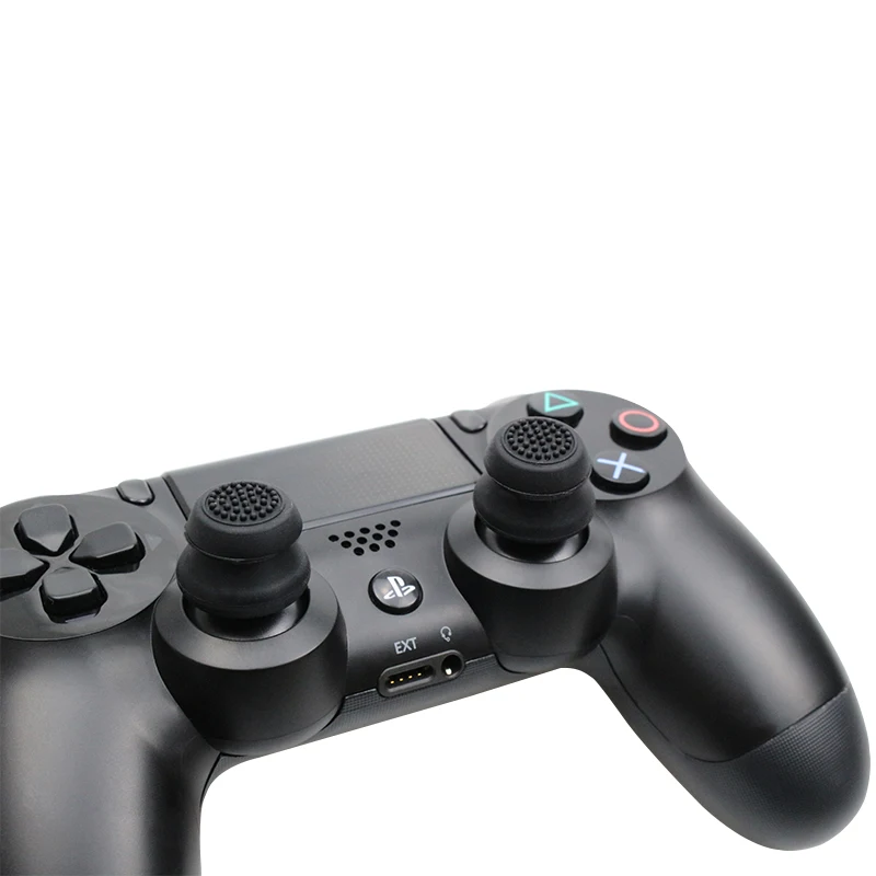 2 шт силиконовые гелевые ручки для большого пальца для Dualshock 4 PS4 Pro тонкий контроллер аналоговая ручка палочки для большого пальца дополнительная крышка