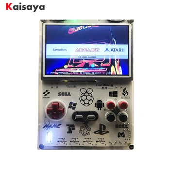 

5 inch HD IPS Display Raspberry Pi Game Pad Handheld GameHat PSP multi-function simulator double large screen mini arcade