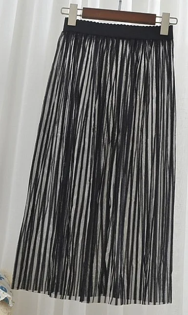 Юбка только Женская кружевная юбка модная однотонная повседневная юбка из прозрачной ткани открытая короткая юбка карандаш элегантная эластичная черная белая юбка - Цвет: 15
