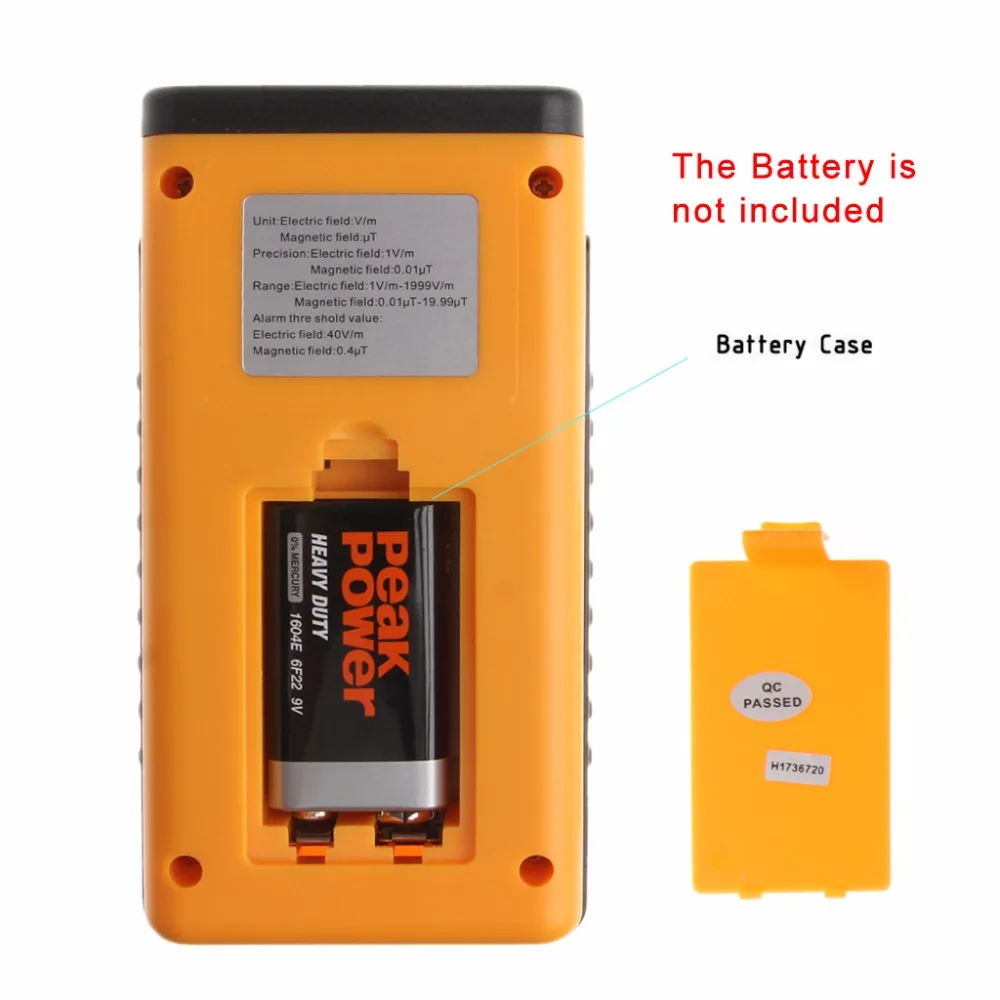 

EMF Meter Digital Electromagnetic Radiation Detector LCD Dosimeter Tester Tools Detectors