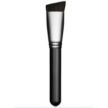 Фотография professional makeup brushes big angled brush liquid foundation brush stippling goat hair makeup brush