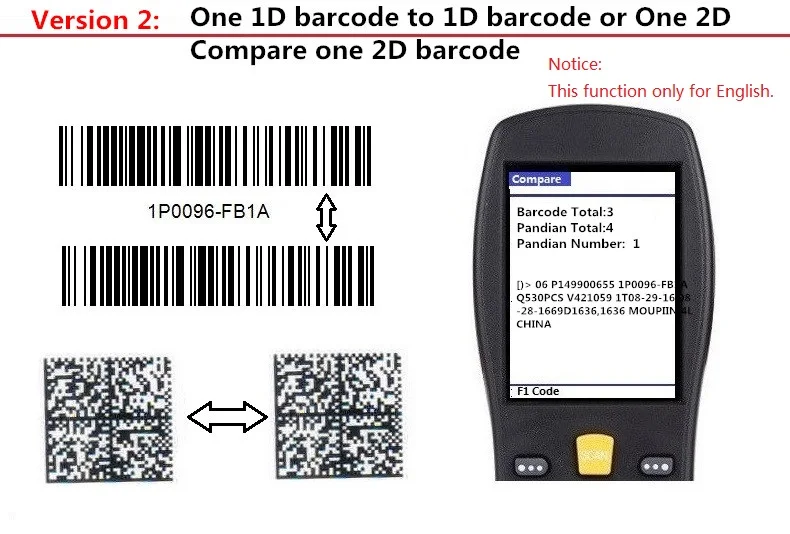 Scanner de Código de Barras sem Fio Leitor de Código Scanner de Código de Barras Techlogic Datametrix Inventário Pega Terminal Pda x9 2d qr Pdf417 10 Cheap qr code scanner