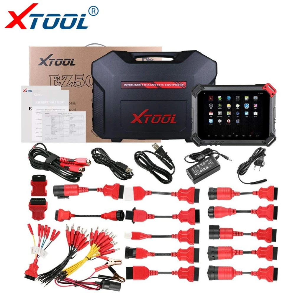 

Xtool EZ500 Heavy Duty Works Almost All Truck Models with WIFI Diagnostic System and Special Function Same as Xtool PS80
