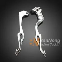 Мотоцикл высокого качества модифицированное пламя ручной тормозной рычаг сцепления для Suzuki GSXR600 GSXR750 04-05 год