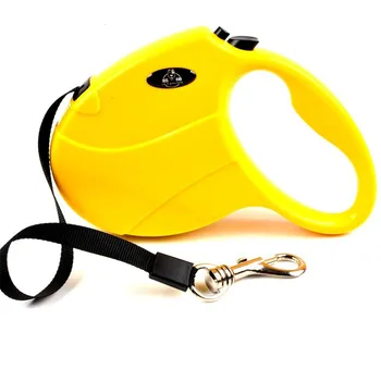 

Fashion Pet Dog Simple Snap Hook Leash Long Smooth Nylon Automatic Telescopic Traction Rope Walker Dog Pet Accessories