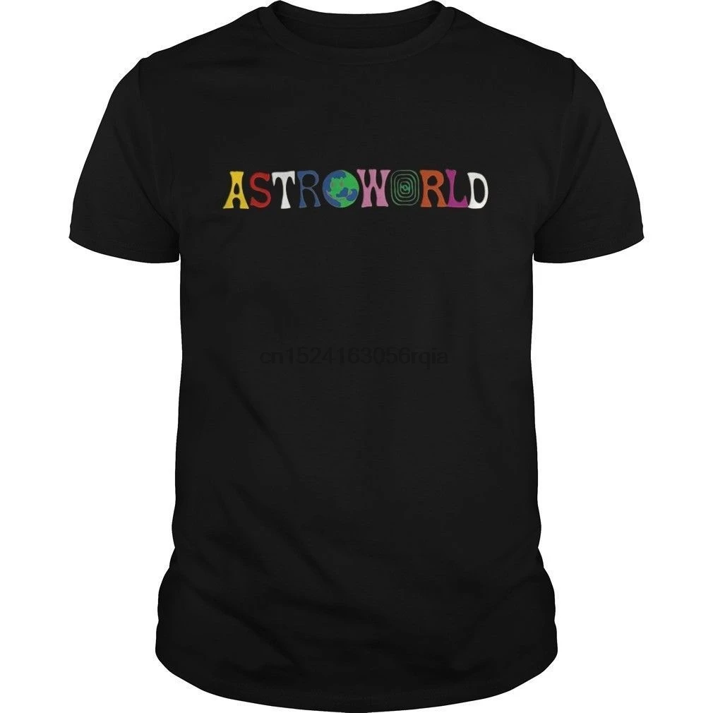

TREVIS SCOOT ASTRO WORLD FULL COLOUR T SHIRT SIZE S-2XL