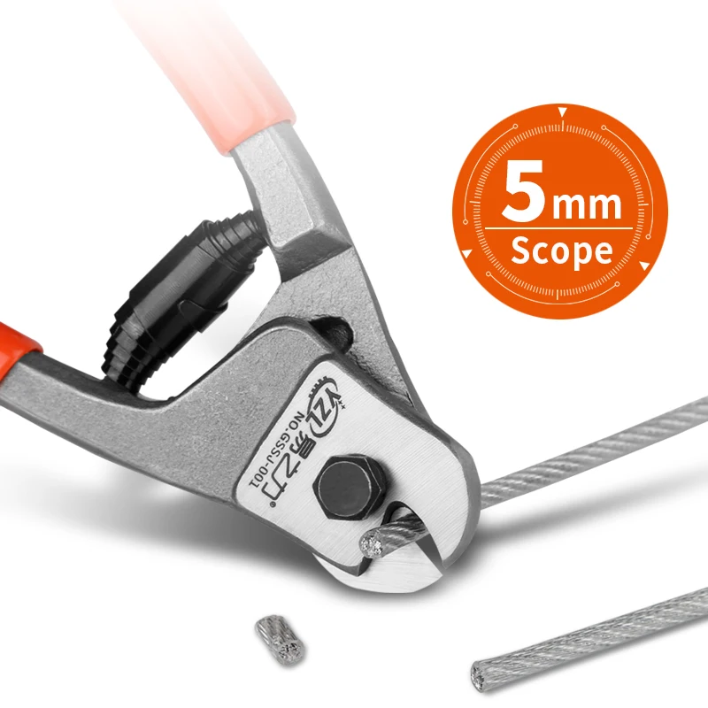 

Multi-function 8" Industrial-grade Cable Cutter Wire Cutting Chrome Vanadium Hand Tools for Professional