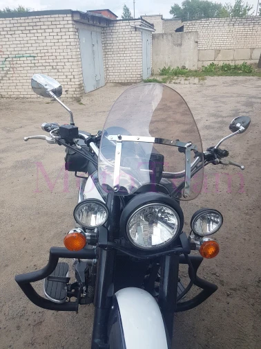 Мотоцикл лобовое стекло ветровое стекло для Harley Dyna Fat Street Bob Темный жесткий конфеты на заказ FXDF FXDB прозрачный