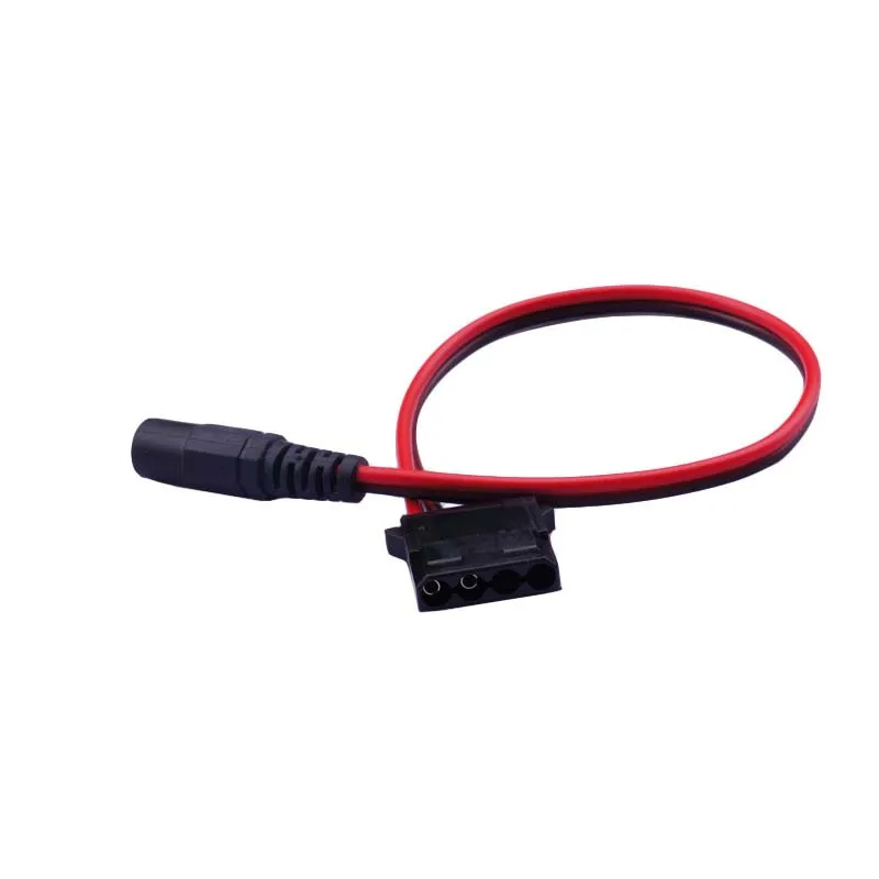 10 قطعة PC 4PIN موليكس 5.5 مللي متر x 2.1 مللي متر DC الطاقة كابل 12 v 9 v 5 v ل المشجعين مدين الطريق