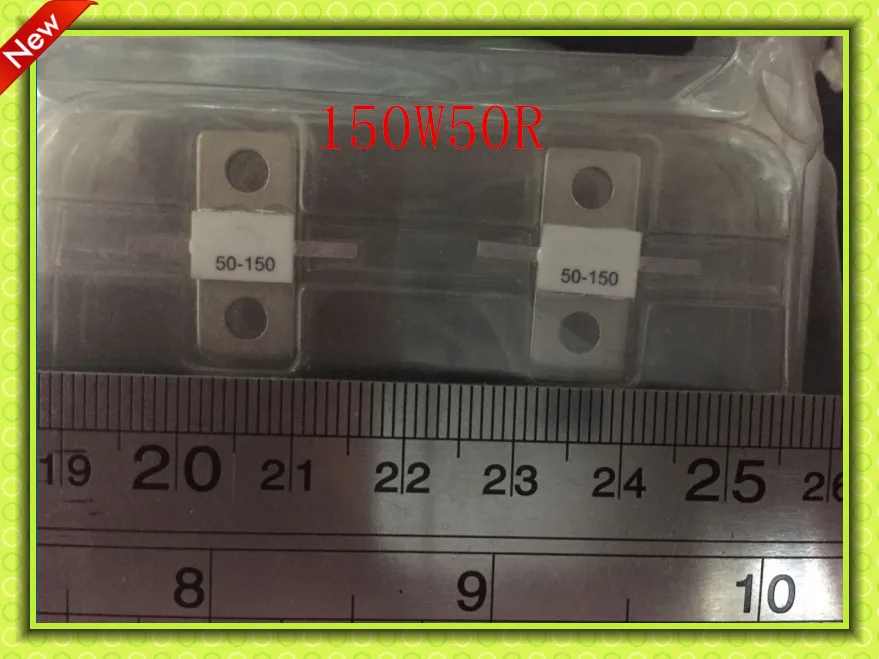 

RFR50-150 Microstrip resistance 150W50R double lead high frequency resistance 50 euro 150 w rf power resistor