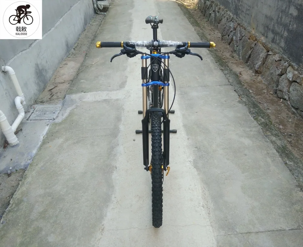 Perfect Kalosse Soft tail frame   AM/XC   DIY  colors  26*2.35 tires   Microshift 30speed  Hydraulic brakes  mountain bike 4