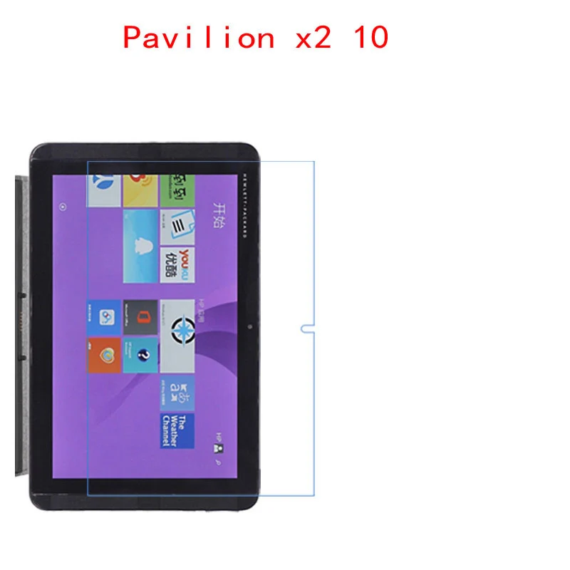 Для hp Pavilion x2 10 планшетный ПК 10 дюймов Супер Ударопрочный закаленные nano ТПУ стойкая к механическим повреждениям, Защитная пленка для экрана
