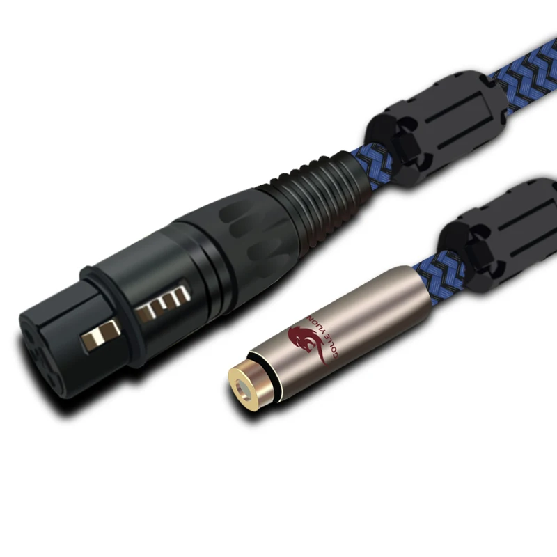 Аудиокабель Mini Jack 1/8 &quotМама 3 5 мм к XLR мама Pin разъем для AMP микшера OFC динамик