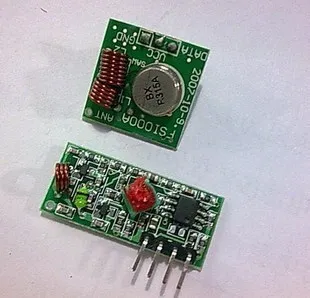 

20PCS X RF wireless receiver module & transmitter module board Ordinary super- regeneration 433MHZ DC5V (ASK /OOK)