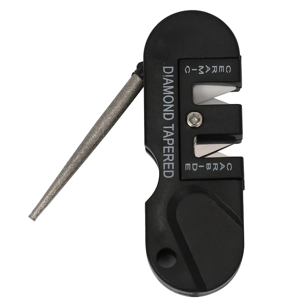 

4-PCS 4-in-1 Carry-On Sharpening Tool Multi-Function Outdoor Portable Multi-Function Tungsten Steel Sharpener Sharpener