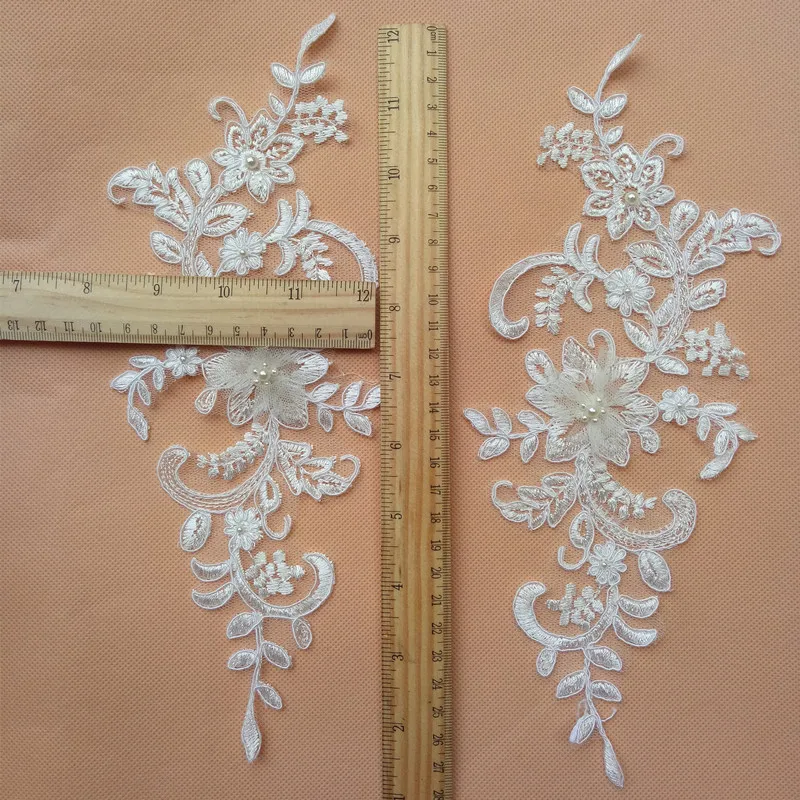 ivory applique