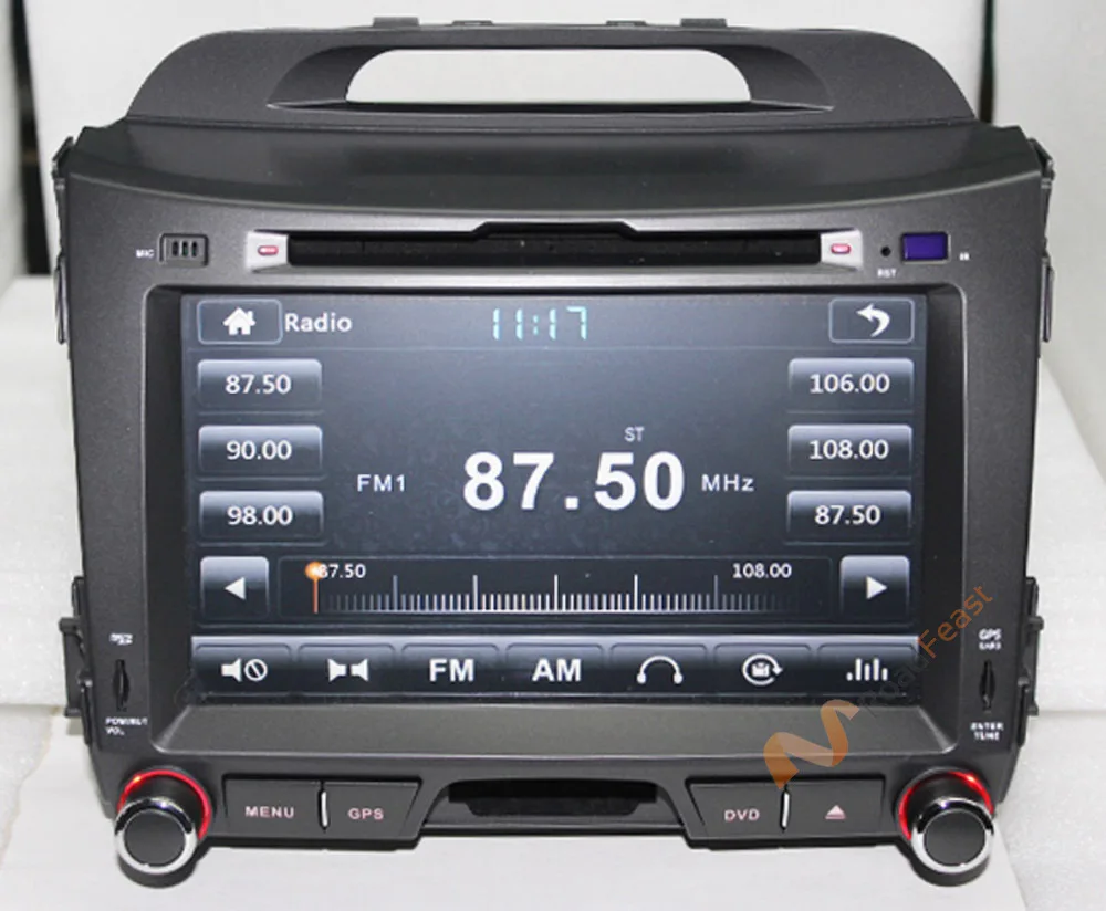 car DVD for KIA Sportage 2011-2014 5
