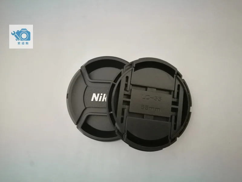 

new 55mm LC-55 Snap-On Front Lens Cap/Cover AF-P 18-55mm D3300 D3400 D5300 D5500 for Niko all DSLR lenses with rope