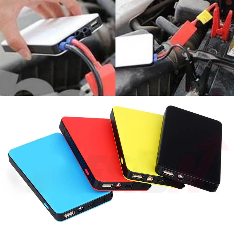  Portable 12V 8000mAh Car Jump Starter Power Bank Auto Jumper Engine Power Bank Emergency Booster Ba