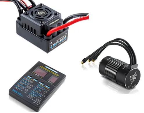 

HOBBYWING XERUN 4274 2000KV Brushless Motor & EZRUN WP SC8 120A ESC C4 & Program Card