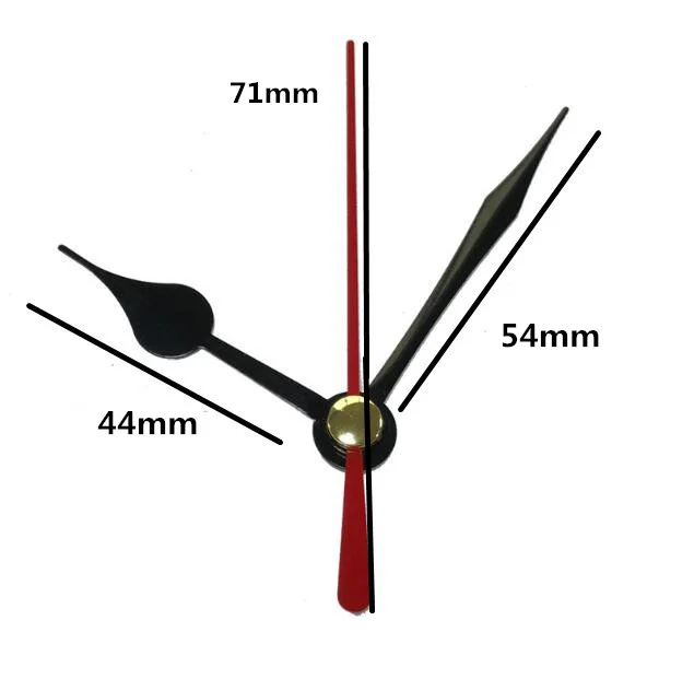 

Quartz Clock Clock Parts Hour Minute Electronic Watch Core Movement DIY Kit Mechanism Wall Clocks Silence Sweep 18mm shaft