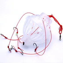 Взрыв Новое поступление рыболовные снасти Морские Монстры с шестью прочный рыболовный крючок 2 шт./партия