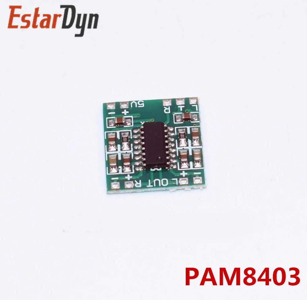 10PCS PAM8403 module Super digital amplifier board 2 * 3W Class D