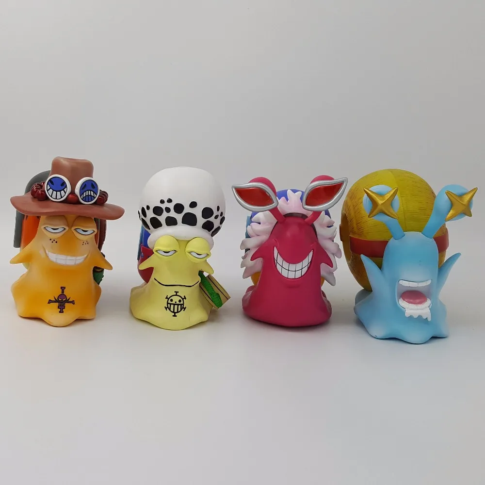 One Piece экшн фигурка Den Mushi Telephone ПВХ игрушка Аниме Закон Doflamingo Ace Luffy Коллекционная