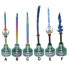 Самый продаваемый красочные титановая углеродная насадка GR2 Титан Carb Кепки с различными Голландский национальный флаг знак