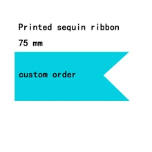 25 ярдов Индивидуальные Ленты мультфильм печатных блесток ленты