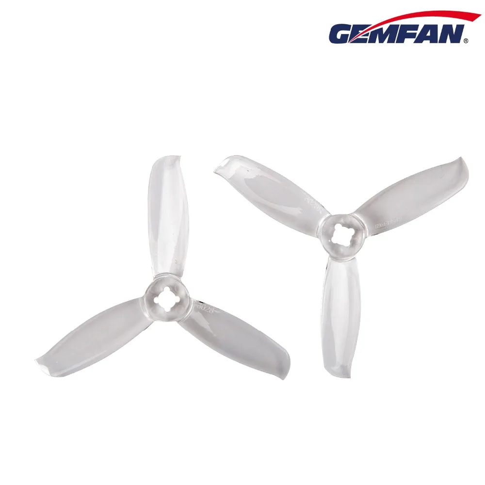 2 пары пропеллеров Gemfan 3028 пропеллеры 3 дюйма для ПК лопасти CW CCW прочные двигателей