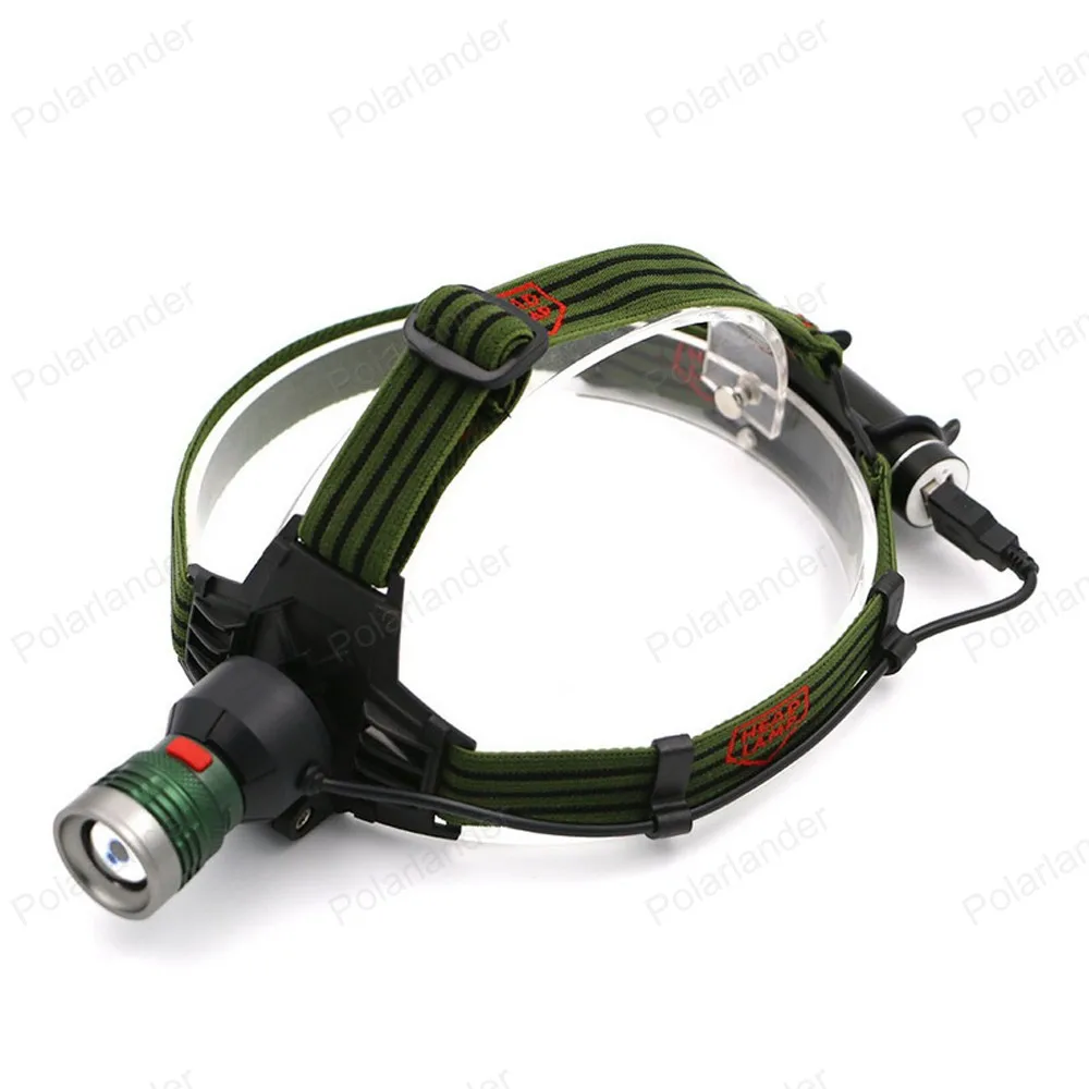 USB rechargeable LED light removable mini headlight LED headlamp for