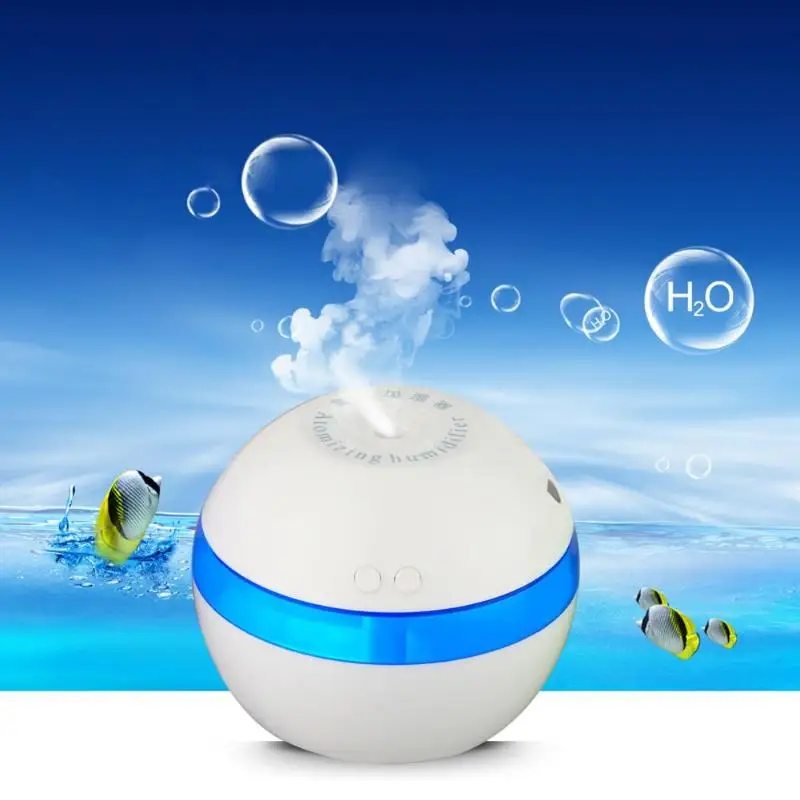 

200ml Portable Mini USB Ultrasonic Humidifier Diffuser Air Purifier Mist Make for Office Home Car Aromatherapy