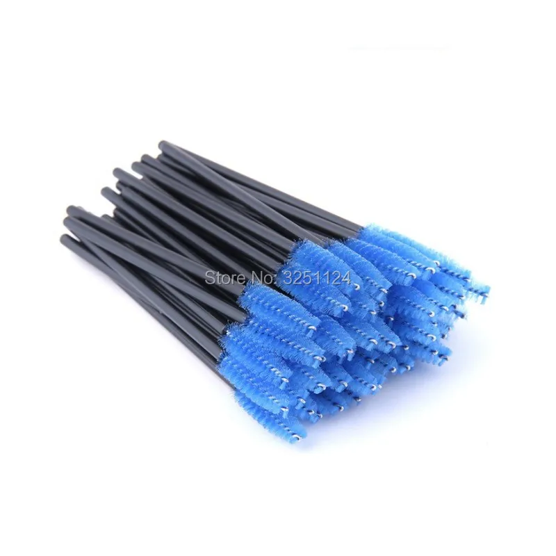 

1000Pcs Six colors Disposable eyelash brush one-off Mascara Wands Applicator makeup brushes eyelash extension