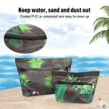 Водонепроницаемая большая косметичка, маленькая косметичка, набор косметичек на молнии, органайзер для туалетных принадлежностей для путешествий, пляжа, плавания, на открытом воздухе, для женщин