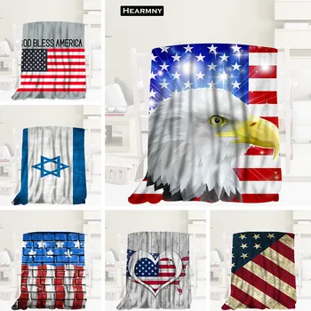 

New Arrival Flag Blankets 3D Printing Soft Blanket Throw On Home/Sofa/Bedding Portable Adult Travel Cover Blanket