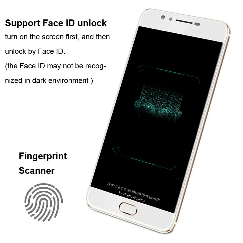 

4GB RAM 64GB ROM Touch ID 16MP SANTIN HongQi HQ1 3000mAh 5.5" Full HD Octa Core 4G Mobiles Phone LTE Phone 4G Android phone